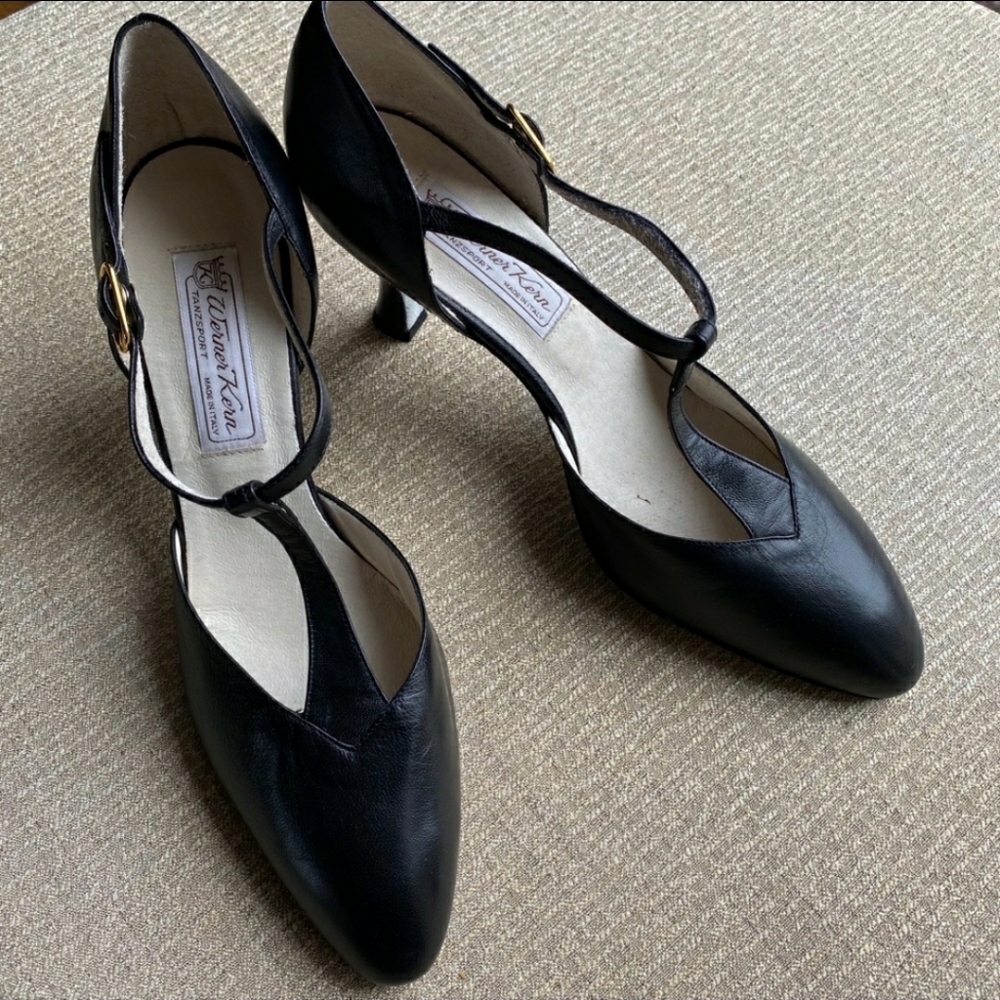 Werner Kern Ballroom T-strap Dance Heel 7.5 ~US 11